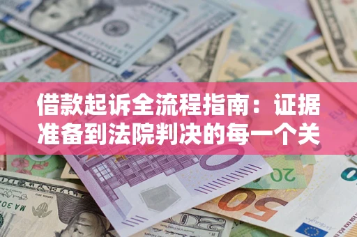 北京借款起诉全流程指南：证据准备到法院判决的每一个关键步骤