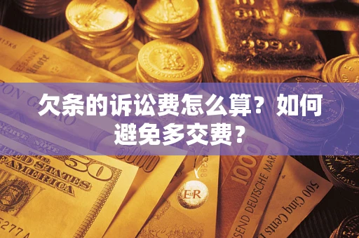 北京欠条的诉讼费怎么算？如何避免多交费？