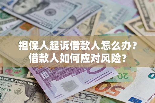 北京担保人起诉借款人怎么办？借款人如何应对风险？