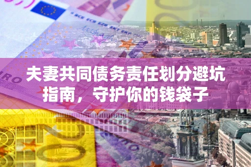 北京夫妻共同债务责任划分避坑指南，守护你的钱袋子